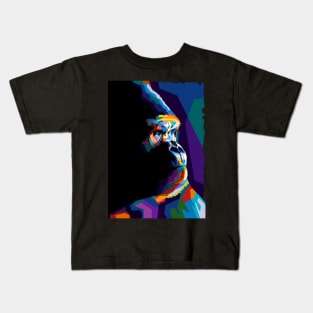 Animals Gorilla Wpap Art Kids T-Shirt